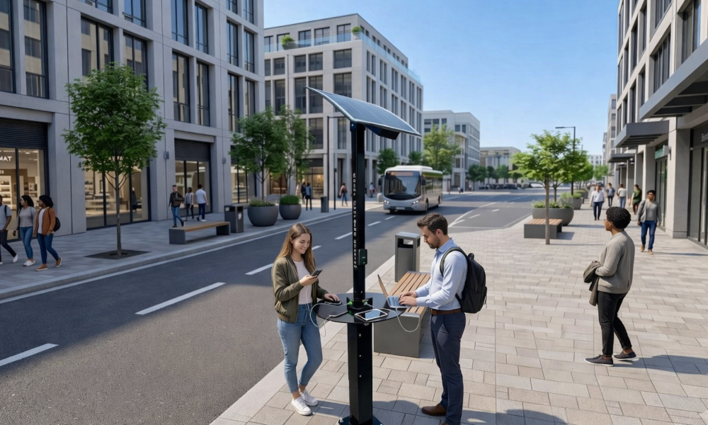 Solar Pole Feature 2