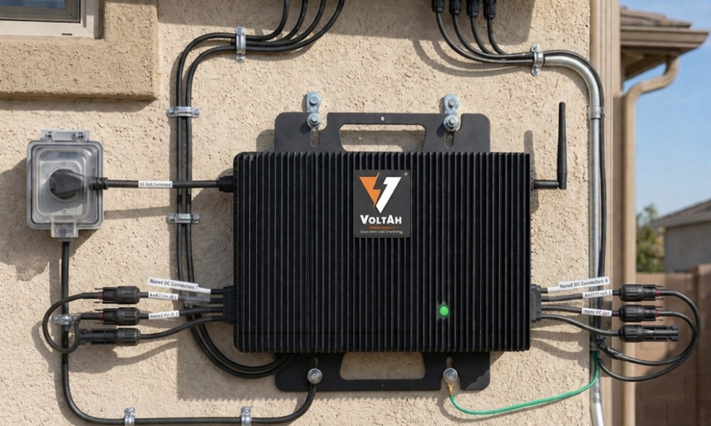 V1 Macro Series Microinverter(1600-2500W, Single Phase)